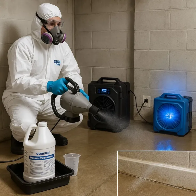 Sanitization and Odor Removal process in Chester, NH