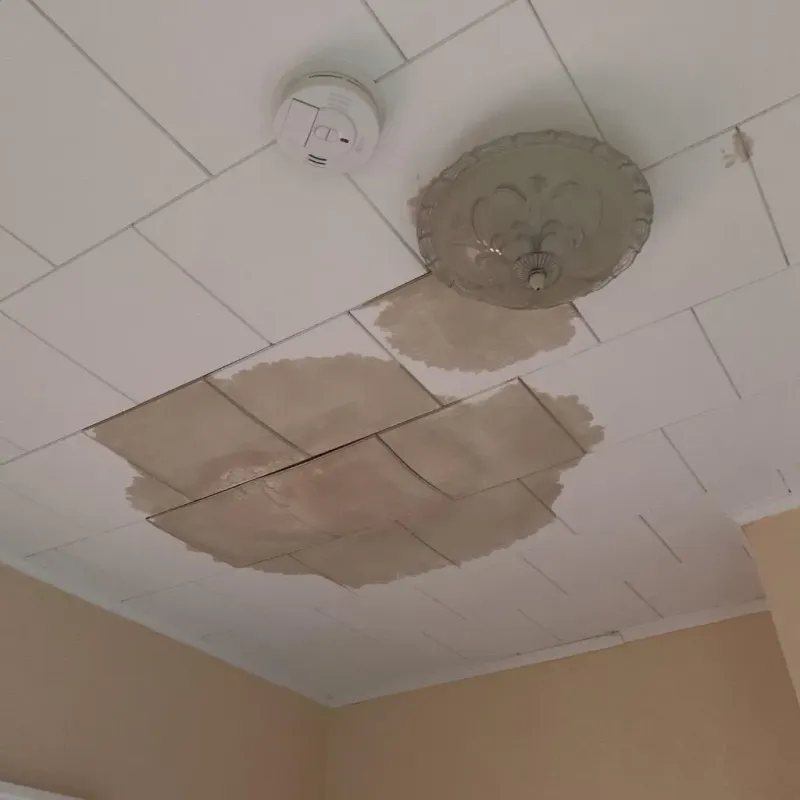 Ceiling Water Damage Repair in Chester, NH