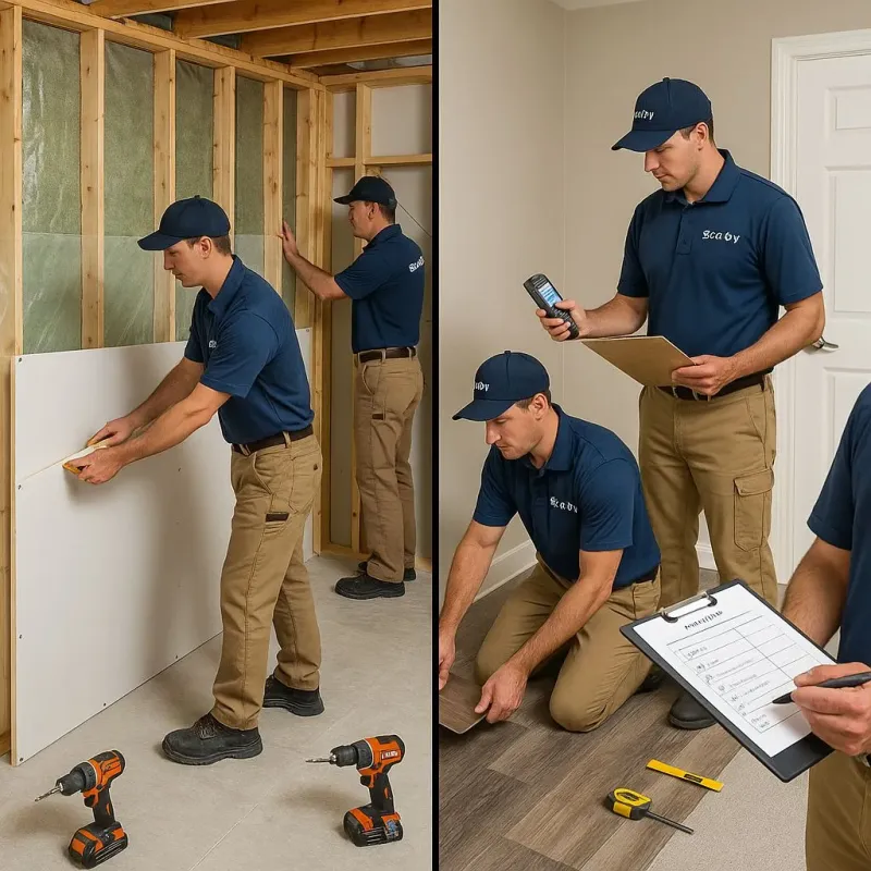 Repairs and Reconstruction process in Chester, NH